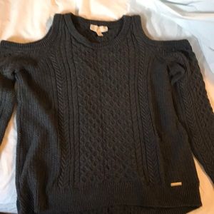 Michael Kors Cold Sholder Knit Sweater
